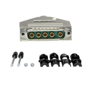 Mil Spec yellow CAD Connector Kit with Crimp Pins - Image 2