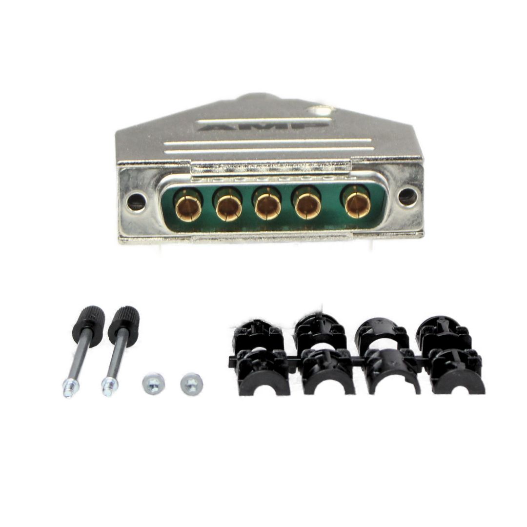 Mil Spec yellow CAD Connector Kit with Crimp Pins - Image 2