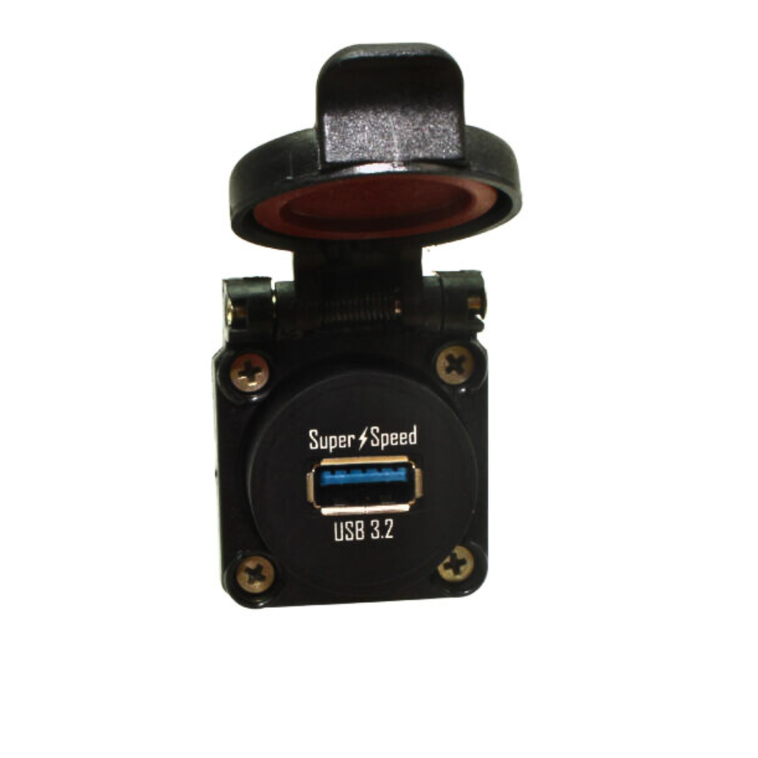 USB 3.1 Gen 2,  Type A PORT - Panel Mount