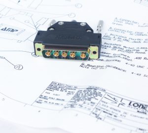 Mil Spec yellow CAD Connector Kit with Crimp Pins